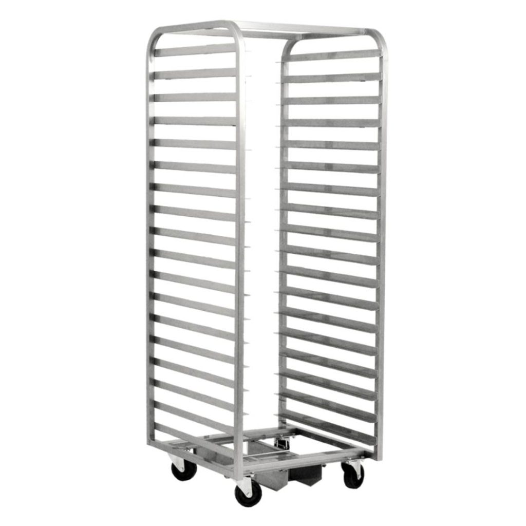 rozsdamentes sütőkocsi