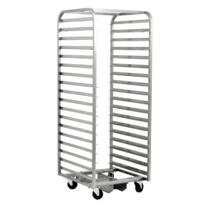 rozsdamentes sütőkocsi