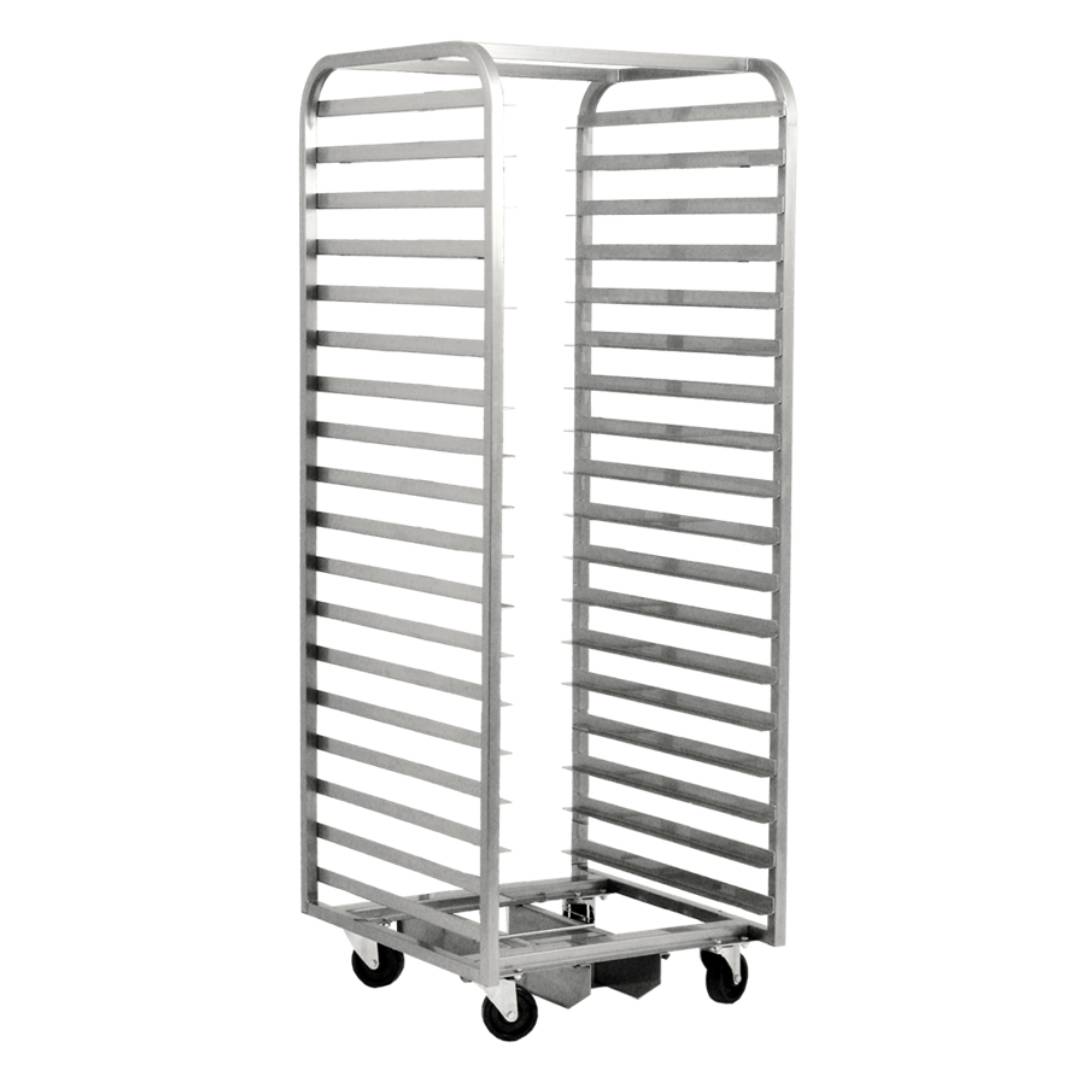 rozsdamentes sütőkocsi